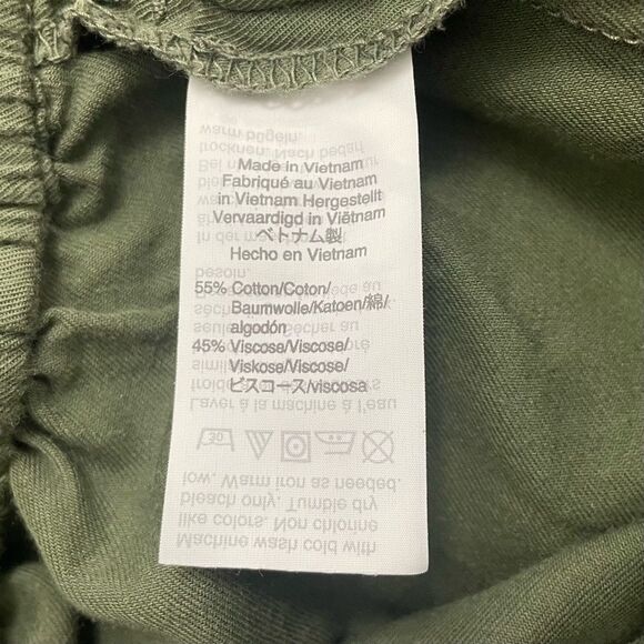 Madewell Casual Pull-On Shorts in Foliage Green Women’s Size Small Summer Preppy - Picture 5 of 8